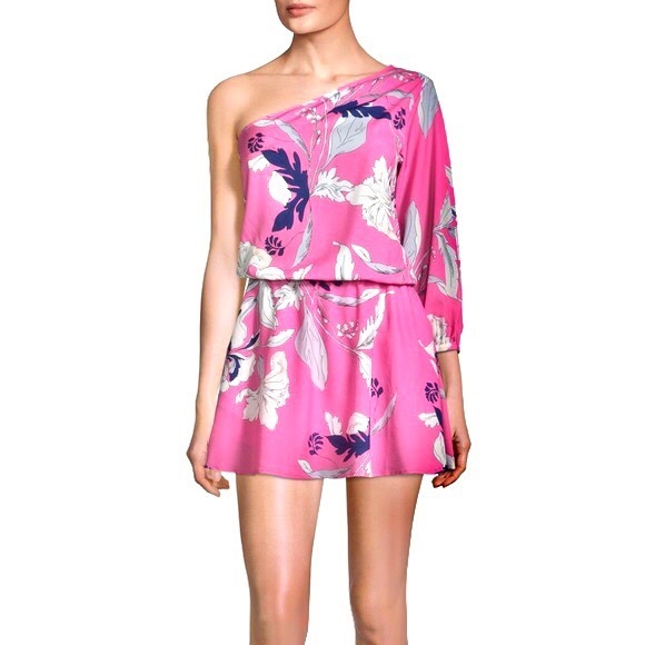 one shoulder sundress